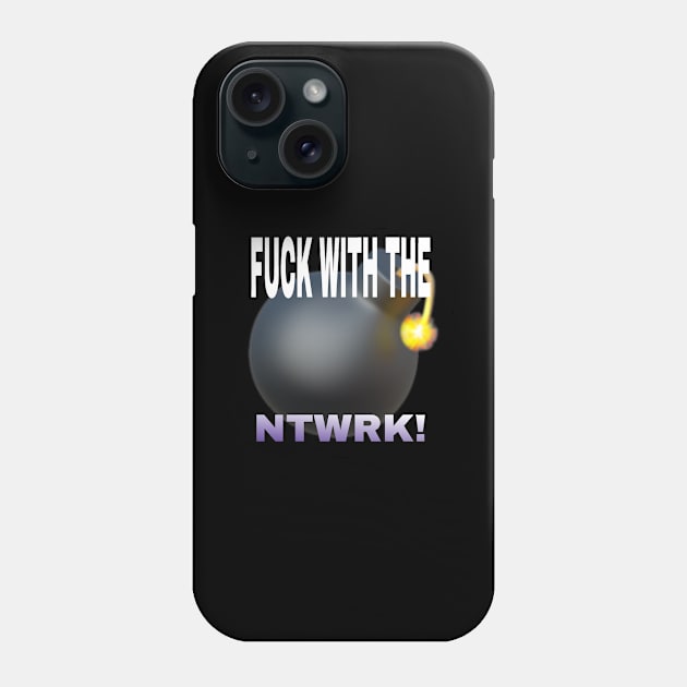 NTWRK 2 “the bomb!!” Phone Case by 8NTWRK