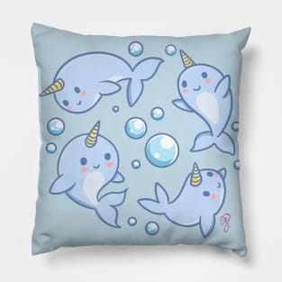 Narwhals Pillow