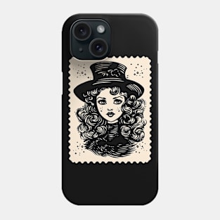 Cute Vintage Witch Phone Case
