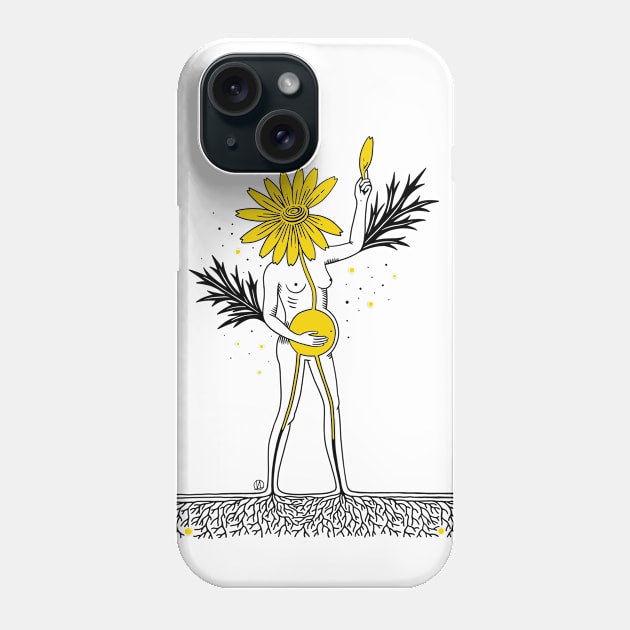 Flower Phone Case by Daria Kusto