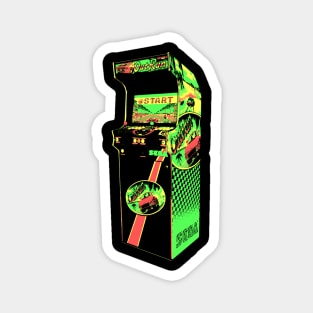 Out Run Retro Arcade Game 2.0 Magnet