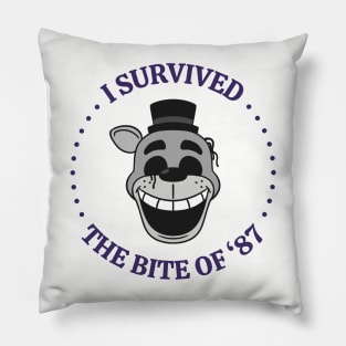 FNAF - Five Nights at Freddy's - the bite of '87 Pillow