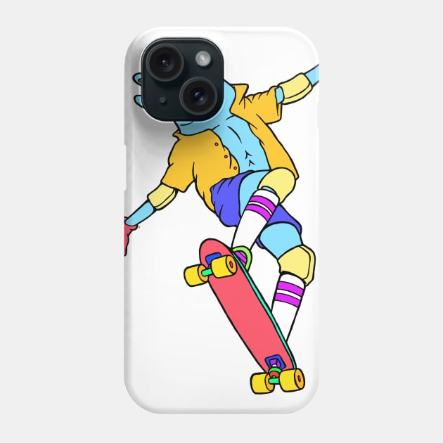 Skate Dolphin Phone Case by Woah_Jonny