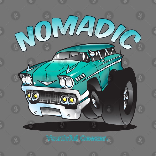 Nomadic Cartoon Car Toon by YouthfulGeezer