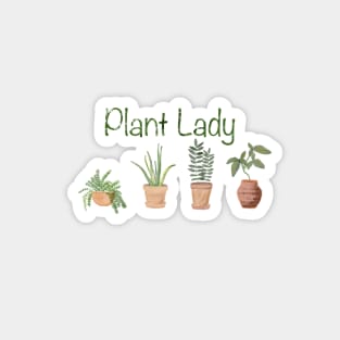 Plant lady Magnet