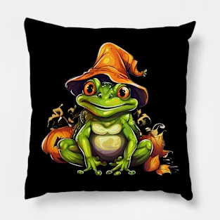 Frog Hallowen Gift Pillow