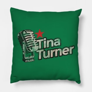 Tina Turner Vintage Pillow