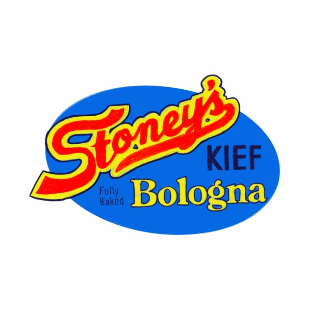 Stoney's Bologna - Fully Baked! Oval Logo by okaybutwhatif