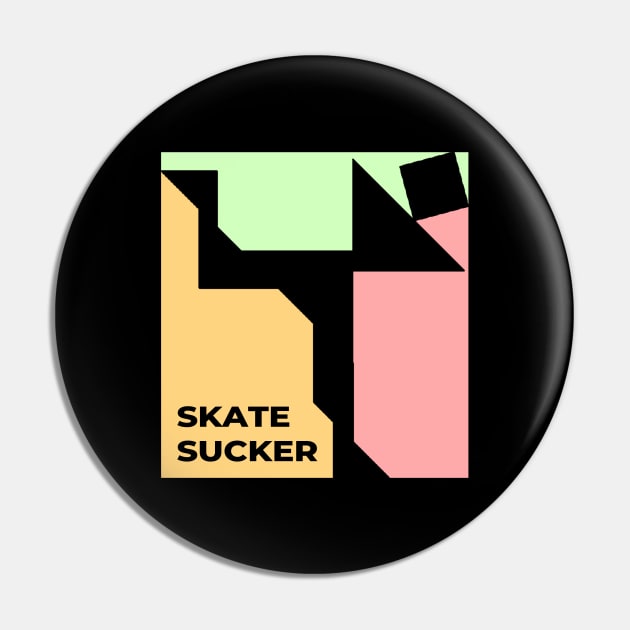 Skate Sucker Pin by PickQuality