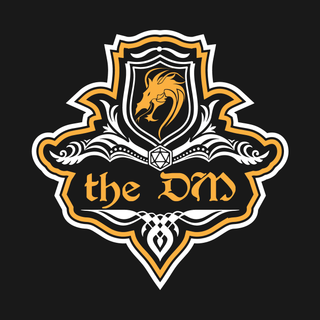 D&D DM Dungeon Master Crest by Sunburst