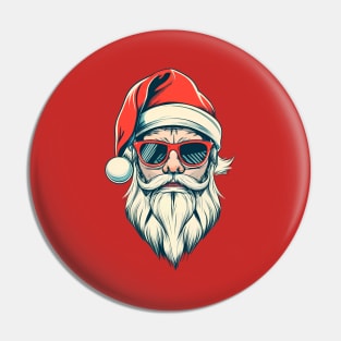 Santa Claus with glasses Pin