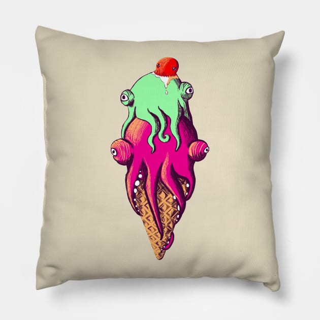 Creamy Fingers Pillow by SmannaTales