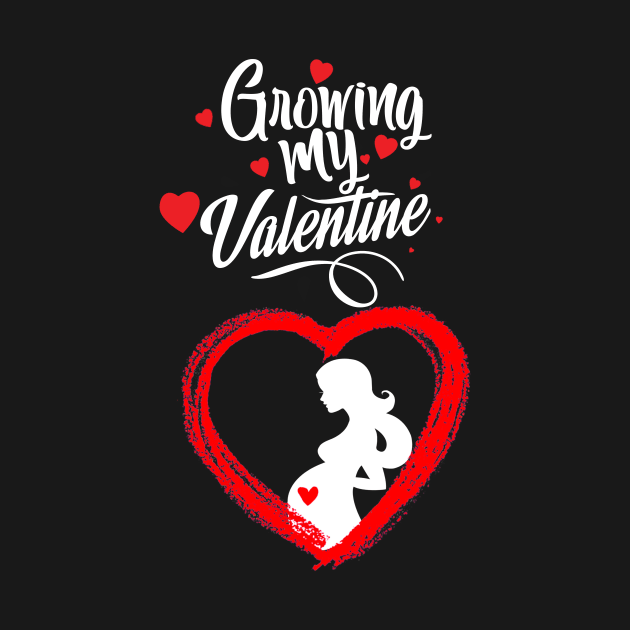 Growing My Valentine - Pregnant Valentines day gift by fadi1994