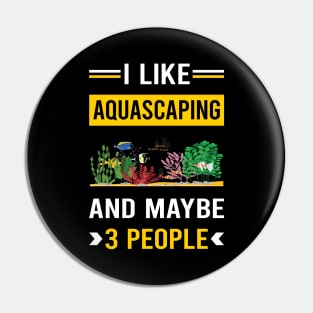 3 People Aquascaping Aquascape Aquascaper Pin