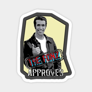 Fonzie Happy Days 1950s Retro Rockabilly Magnet