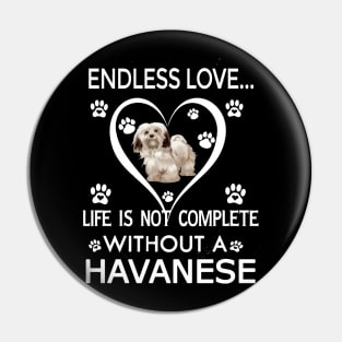 Havanese Lovers Pin