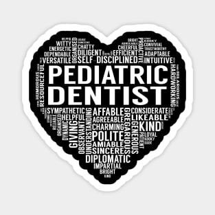 Pediatric Dentist Heart Magnet