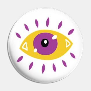 Eye For Evil Protection Pin