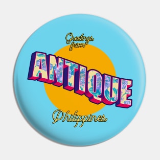 Greetings from Antique Philippines! Pin