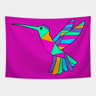 Tropical Hummingbird Tapestry