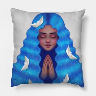 sea of thoughts Pillow