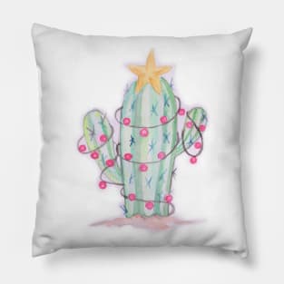 Christmas Cactus Pillow