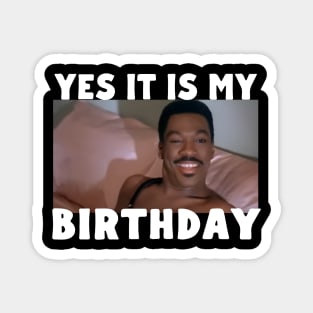 Yes it is my birthday Magnet