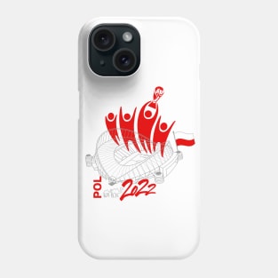 Poland World Cup Soccer 2022 Phone Case