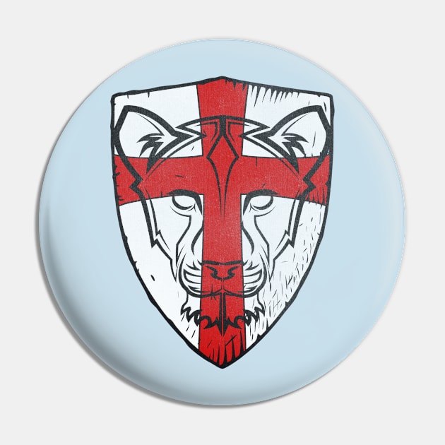 Lioness of England Pin by TerraceTees