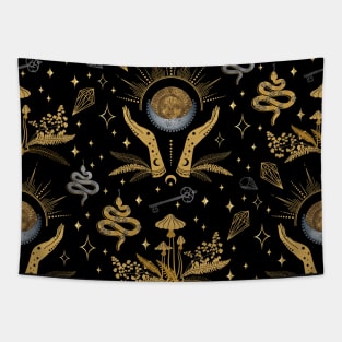 Celestial Eclectic Witch Tapestry