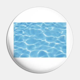 Swimming pool water close-up Pin