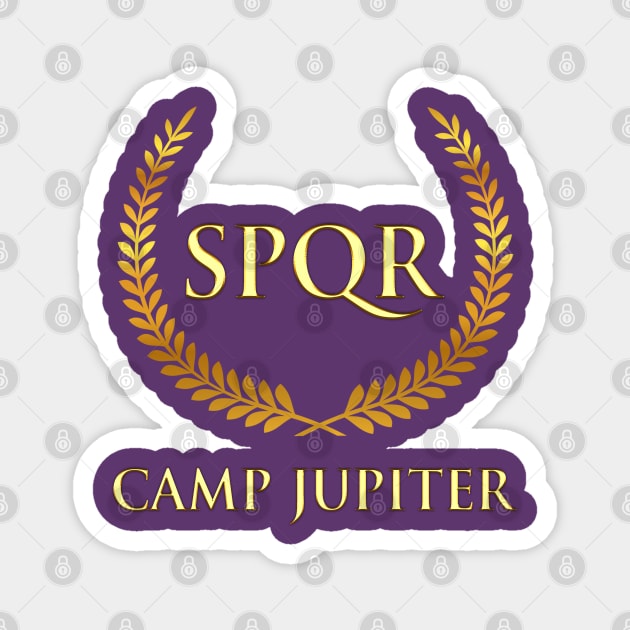 camp jupiter gold edition Magnet by rsclvisual