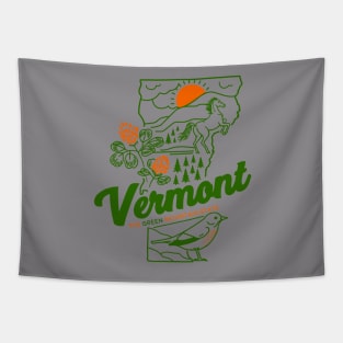 Vermont Green State Tapestry