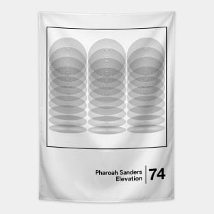 Pharoah Sanders / Minimalist Graphic Artwork Design Tapestry