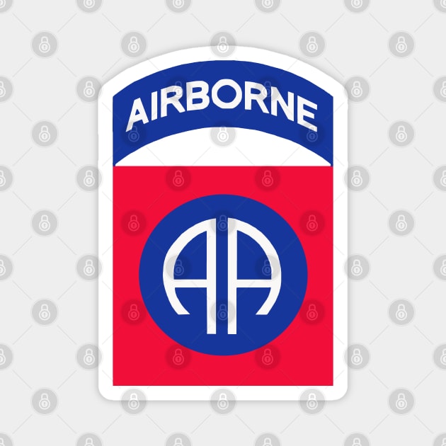 82nd Airborne Full Color Magnet by Trent Tides