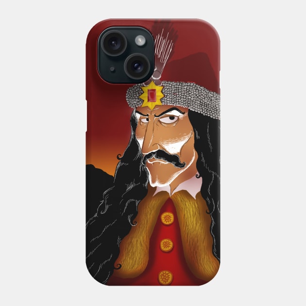 Vlad Dracula Phone Case by lucamendieta