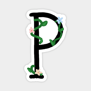 "P" initial Magnet