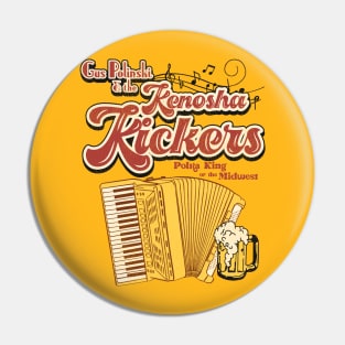 Gus Polinski and the Kenosha Kickers Pin