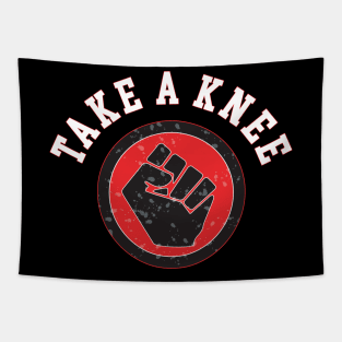 Take A Knee design Tapestry