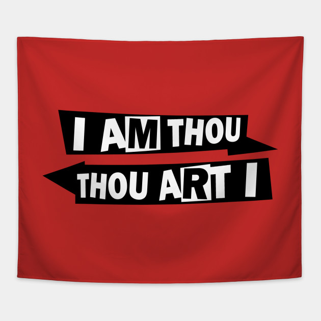 I Am Thou Persona 5 Tapice Teepublic Mx