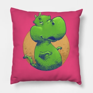 Tiny dinosaur Pillow