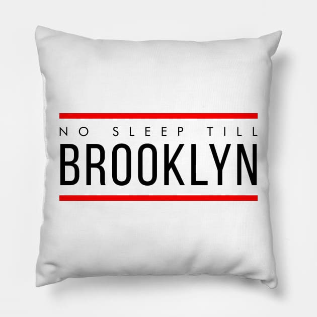 No Sleep Till Brooklyn T-Shirt - Beastie Boys Pillow by HipHopTees