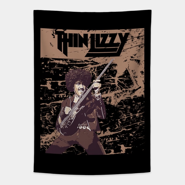 Thin lizzy Tapestry by Degiab