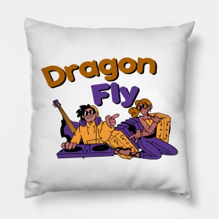 Dragon fly - Best Vintage 90s Pillow