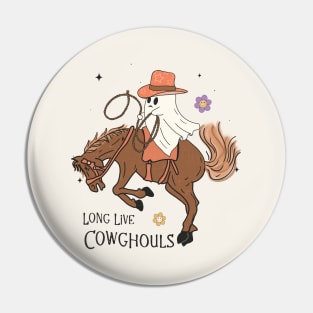 Long Life Cowghouls Pin