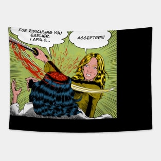 The bride slap Tapestry