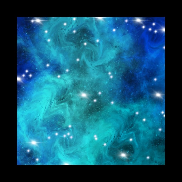 Purple blue Star Nebula Space Galaxy Universe by jodotodesign