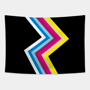 80's Neon Flash Tapestry