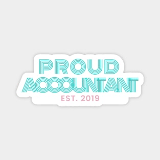 Proud Accountant est 2019 Magnet
