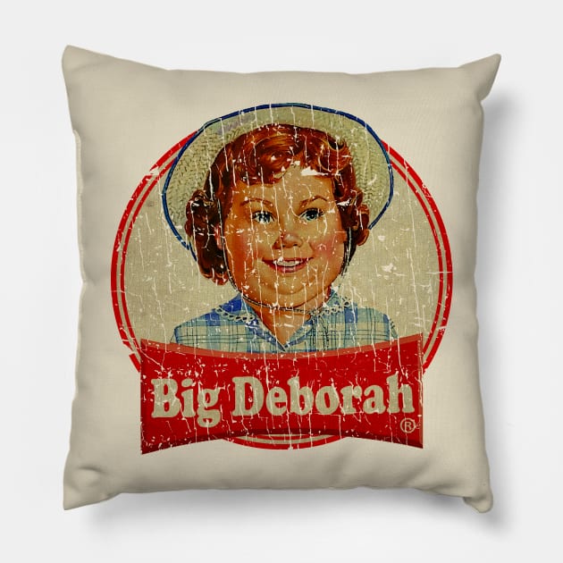 VINTAGE BIG DEBORAH Pillow by WongKere Store